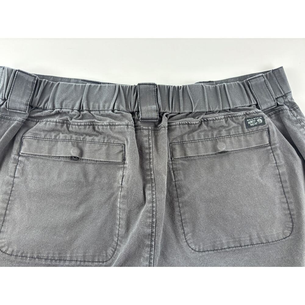 Mountain Hardwear Gray Utility Hiking Shorts Women's Size 10 - Picture 7 of 8